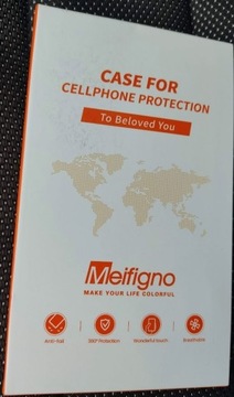 Meifigno Etui na iPhone 14 Pro 6.1", czarne