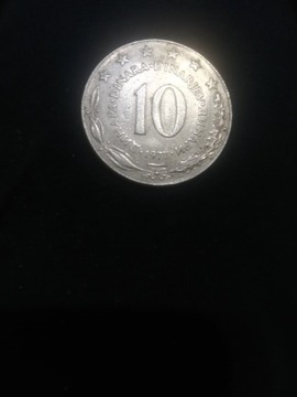 JUGOSŁAWIA 10 dinar z 1977 nie zwlekaj Okazja 