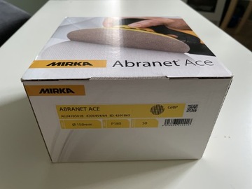 MIRKA ABRANET ACE 150mm SIATKA ŚCIERNA P180 50 szt