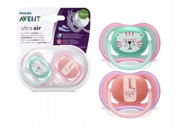 Smoczek Avent Philips ultra air 18m+