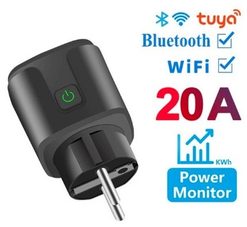 Gniazdko WiFi SMART Plug+ Socket ekosystem TUYA