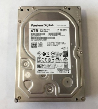 Dysk twardy Western Digital WD 7K6 6TB SAS 3,5"