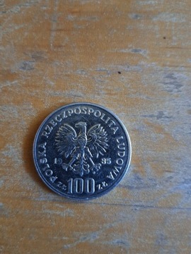 Moneta 100zł z 1983 