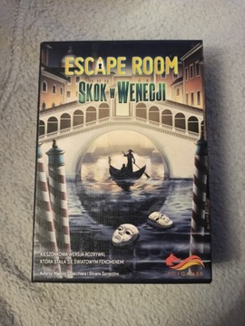Gra planszowa: Escape Room: Skok w Wenecji.