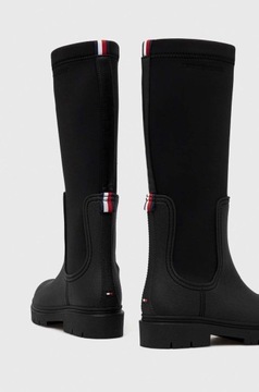 Tommy Hilfiger kozaki Rain Boot Long Shaft 38 24cm