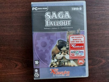 Saga Fallout (1,2, Tactics PL) + ORYGINALNA KSIĄŻECZKA PL