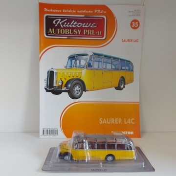 SAURER L4C Kultowe Autobusy PRL-u 1:72