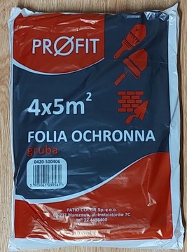 Folia 4x5m Gruba PROFIT