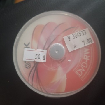 płyta DVD-RW TDK 30 min. 1.4GB do kamery