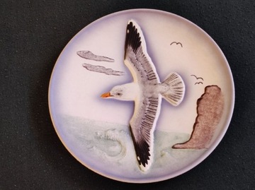 Goebel talerz dekoracyjny ptak 