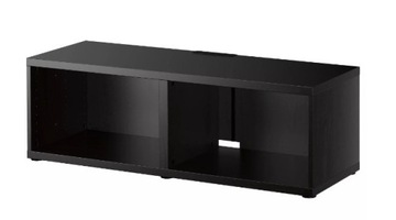 IKEA stolik SZAFKA pod RTV czarno-brązowa BESTA