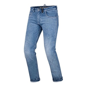 Spodnie motocyklowe Shima Devon MEN W34 LONG, jeans, ochraniacze, NOWE