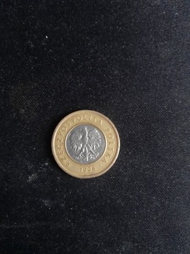 moneta 2 zł z 1994 roku.