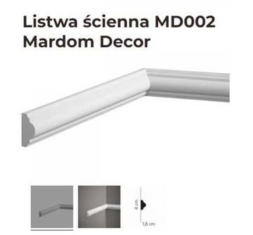 Listwa ścienna MD002