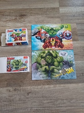 Puzzle Marvel Avengers 2 x 54 Trefl mini 