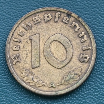 10 Reichspfennig 1938 r.
