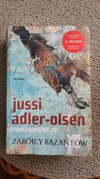 książka Jussi Adler-Olsen "  Zabójca Bażantów"