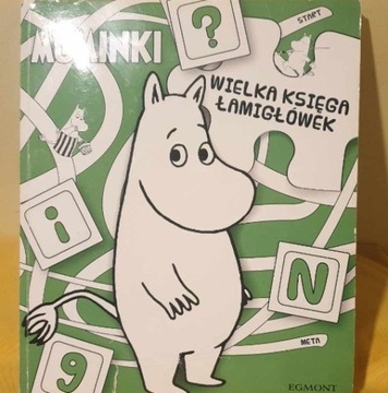 Muminki Wielka księga łamigłówek