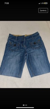 Krótkie, jeansowe spodenki dziecięce