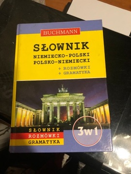 Słownik polsko-niemiecki niemiecko-polski Buchmann