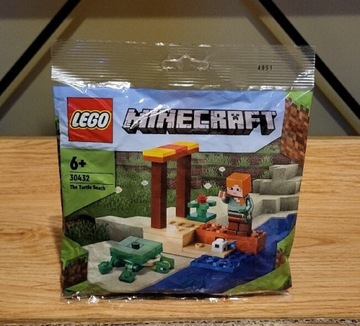 Lego Minecraft 30432 Plaża Żółwi saszetka klocki