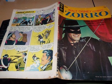 ZORRO komiks   1960 angielska  wersja 