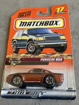 Porsche 959 Matchbox Nowy