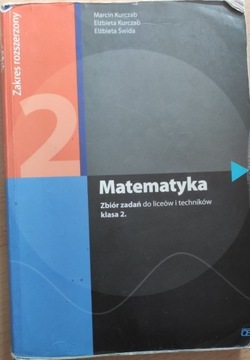 Matematyka Zbiór zadań  liceów i techników klasa 2