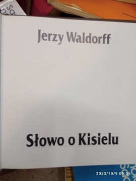 Jerzy Waldorff Słowo o Kisielu