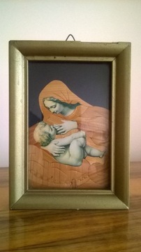Obrazek Matki Bożej z Dzieciątkiem