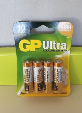 Promocja baterie LR6/AA GP Ultra gwarancja 2031r. 