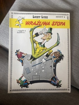 Lucky Luke zeszyt 2 wrazliwa stopa