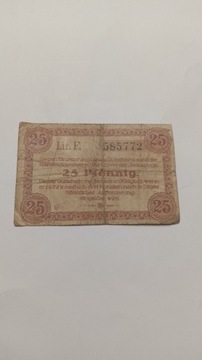 25 Pfennig 1920 rok  Niemcy 