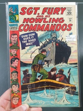 Sgt. Fury & His Howling Commandos - Marvel 1966rok