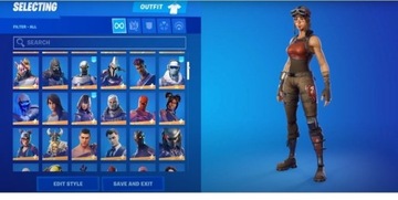 Losowe Konto Fortnite Renegade Raider