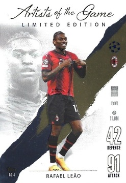 TOPPS MATCH ATTAX 2023/2024 LEAO LIMITED MILAN AG4