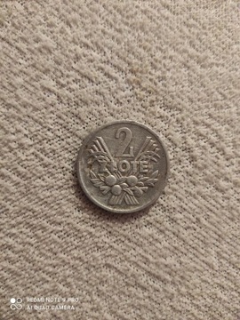 Moneta 2 zł 1974 rok