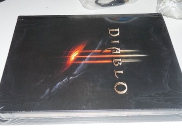 Diablo III limited strategy guide + metalowy miecz