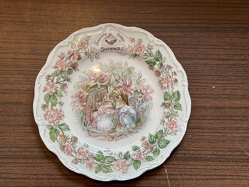 Royal Doulton Bramley Hedge talerz SUMMER 20,2 cm