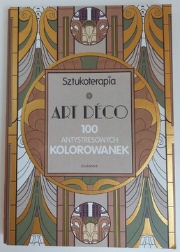 ART DECO 100 Antystresowych kolorowanek