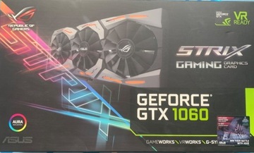 GeForce GTX1060 6GB Strix Gaming