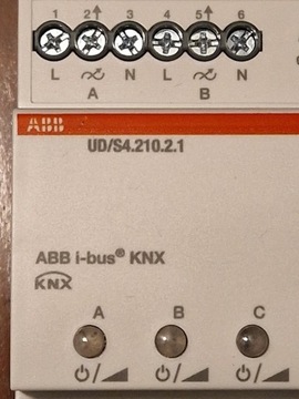 ABB KNX ściemniacz 230V