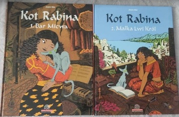 Komiksy Kot Rabina tomy 1-2 Joann Sfar
