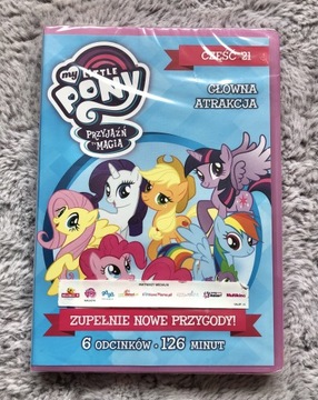 Bajka DVD My Little Pony cześć 21 NOWA zafoliowana