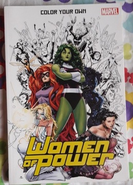 Marvel: Color Your Own Women of Power Kolorowanka