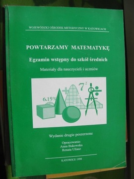 POWTARZAMY MATEMATYKĘ Bukowska Uliasz