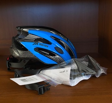 Kask Rowerowy Martes Sport Niebiesko-Czarny