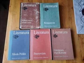 Literatura - 5 książek