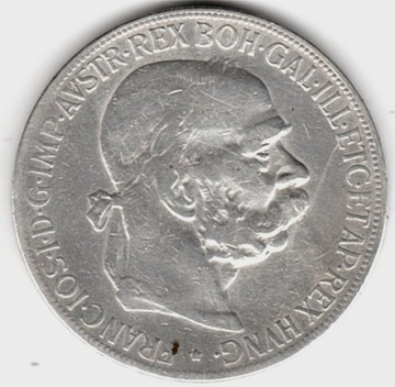 Austria 5 koron, 1900 r
