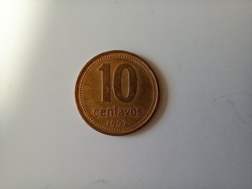 ARGENTYNA - 10 centavos 1992 /12/